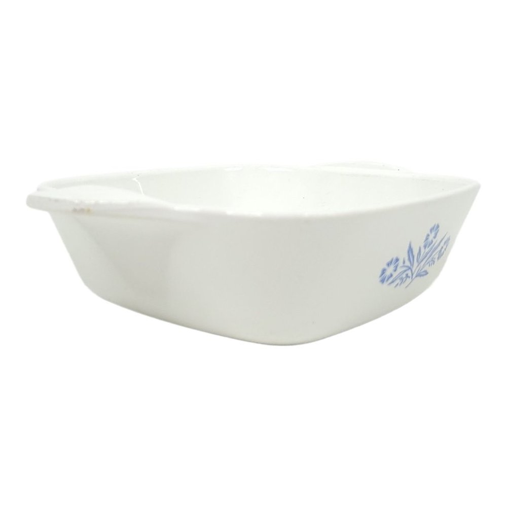 Vintage Corning Ware P-41 Blue Cornflower White Petite Pan 1 3/4 Cup - Picture 3 of 11